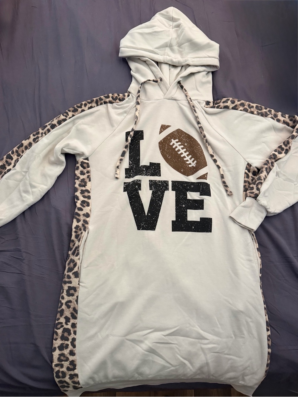 Zenana Outfitters Light Gray Fleece-Lined Hoodie